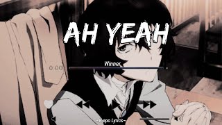 Download lagu Winner - Ah yeah [Easy Lyrics/sub indo] mp3
