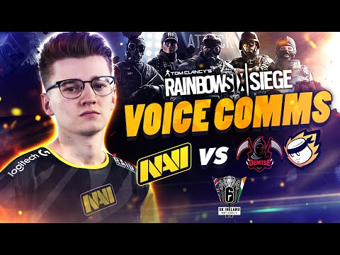 NAVI vs Demise and MnM - Rainbow Six VOICE COMMS at UK Ireland Nationals S2