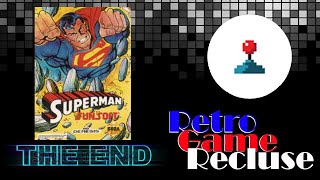 Superman (1992) Sega Megadrive Genesis ending [Retro Gaming]