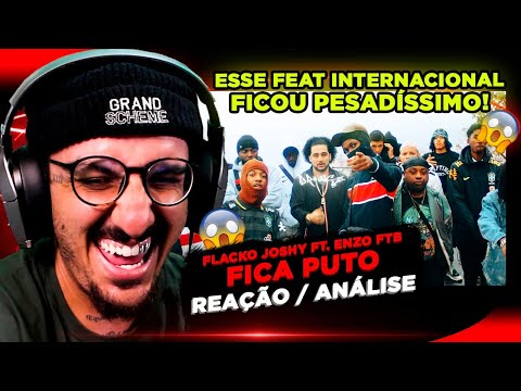 FLACKO JOSHY FT. ENZO FROM THE BLOCK - FICA PUTO 🇫🇷 x 🇧🇷 [REAÇÃO]