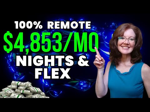 7 Remote Jobs You Can Do At Night | Full, Part & Flex Time Work From Home Jobs | USA