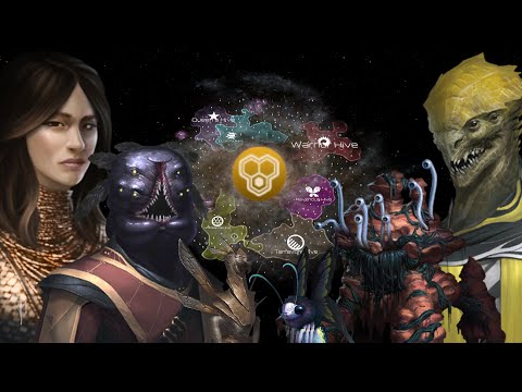 Stellaris Timelapse - Hive Minds
