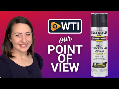Rust-Oleum Professional High Performance Enamel Spray Paint - WTI product video review
