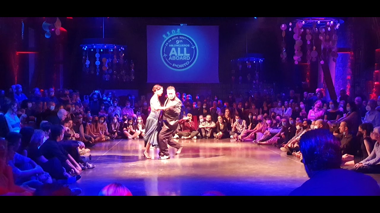 Chicho Frumboli e Joana Sepulveda no 9° Milongueros All Aboard em 27/11/21 - V/VI