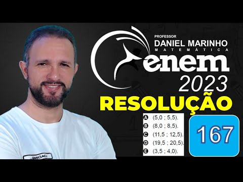 RESOLUÇÃO DO ENEM 2023 | MATEMÁTICA | CADERNO AZUL - Questão 167