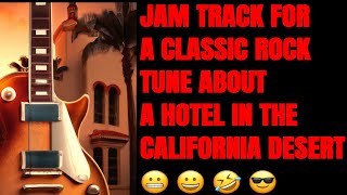 Download lagu Classic Rock Guitar Jam Track | From a Tune About a Hotel in the California Desert 😎 (B Minor) mp3