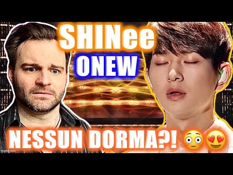 Reacting to SHINee: ONEW - NESSUN DORMA LIVE! | This is INSANE!! 😲😍