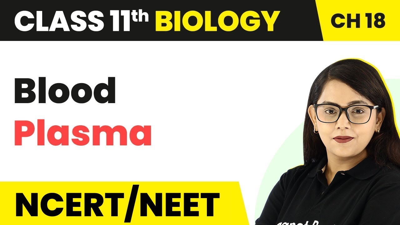Blood (Plasma) - Body Fluids And Circulation | Class 11 Biology/NEET-AIIMS