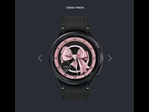 Pink Bow 4 - Watch Face video thumbnail