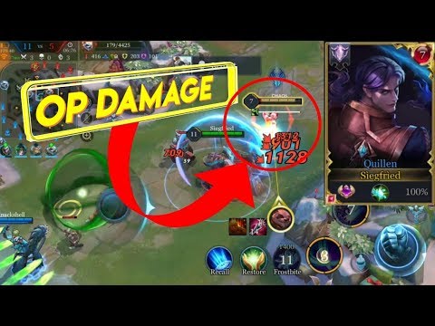 ONE SHOT ENTIRE TEAM | QUILLEN GAMEPLAY | AOV INDIA