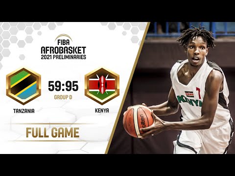 Tanzania v Kenya - Full Game - FIBA AfroBasket  Preliminaries 2021