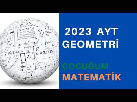 2023 AYT GEOMETRİ ÇÖZÜMLERİ
