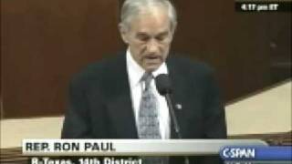 Ron Paul - What If Speech on House Floor