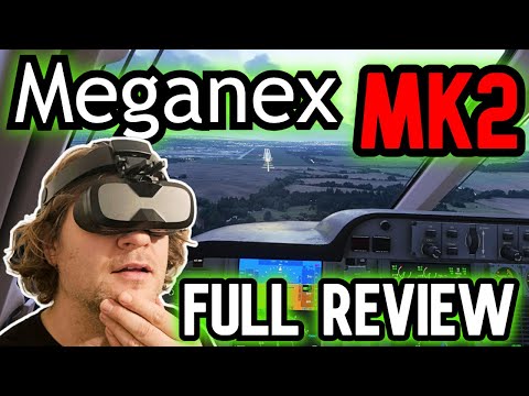 Meganex MK2 Review - BETTER Than Pimax Super Micro OLED? Tested in DCS, MSFS 2024 & IL2 Sturmovik.