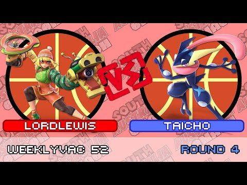 WeeklyVac 52 - SSBU - LordLewis (Min Min) vs Taicho (Greninja)