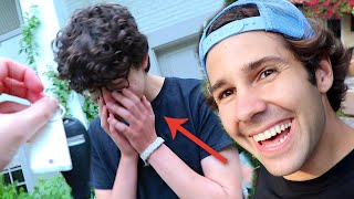 SURPRISING SON WITH DREAM CAR!