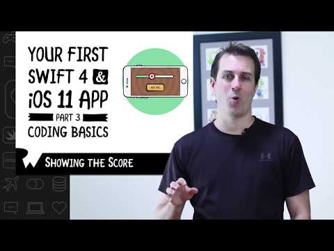 Show the Score Challenge Beginning Programming with iOS 11 Swift 4 and Xcode 9
