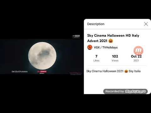 Sky Cinema Halloween HD Italy Advert 2021 🎃