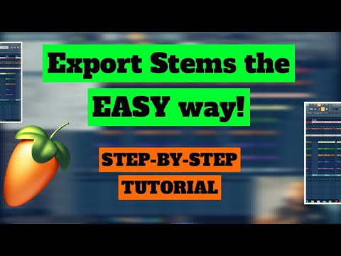 How To Export Stems/Trackouts In FL Studio 20