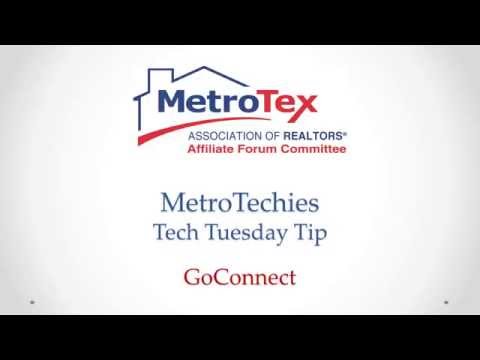 MetroTex Tech Tuesday Tip: GoConnect