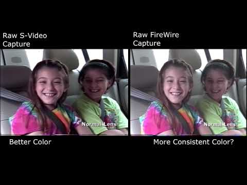 Video8 S-Video vs FireWire