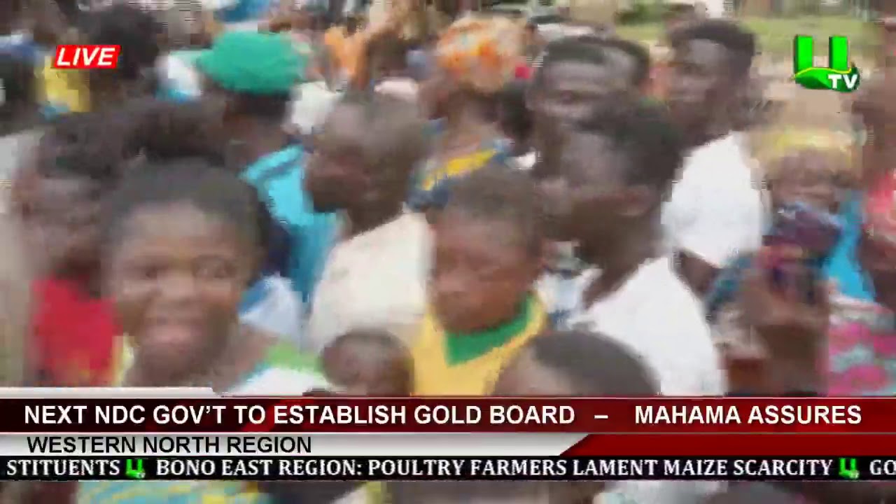 Next NDC Gov’t To Establish Gold Board   –    Mahama Assures