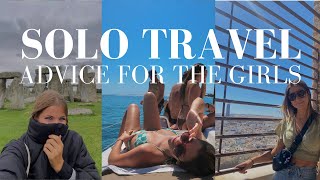 Advice for Solo Female Travelers: Planning Your First Solo Trip & Safety thumbnail