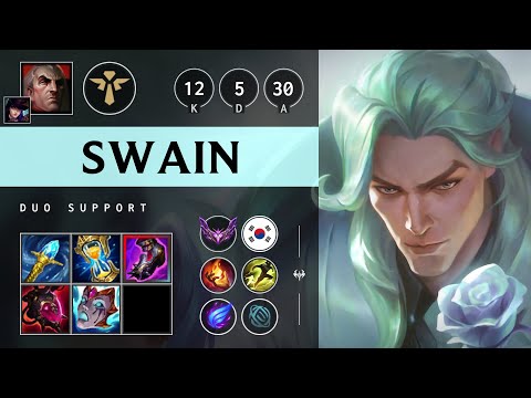 Swain Support vs Bard - KR Master Patch 25.14