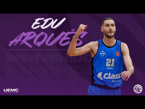 💪 Edu Arqués, refuerzo para el juego interior del UEMC Baloncesto Valladolid