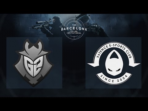 CS:GO - G2 Esports vs. x6tence [Train] - The Barcelona Invitational - Day 2