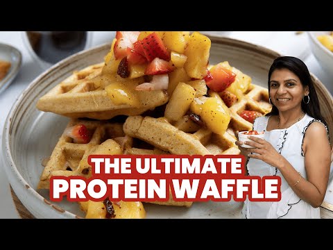 The Ultimate High-Protein Waffles Recipe - Easy, Gluten-Free & Healthy I Healthynidhi