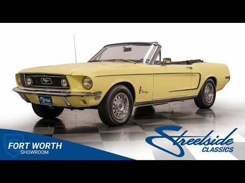 1968 Ford Mustang (CC-1949636) for sale in Ft Worth, Texas