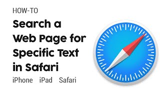 How to Search for Specific Text in a Webpage on Safari iPhone or iPad