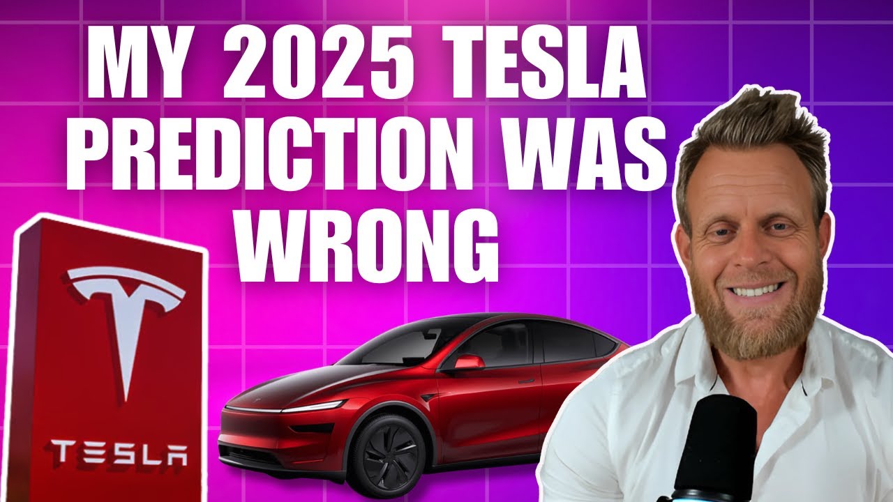 Tesla Falls off a Cliff... but my 2025 Tesla sales fall prediction was wrong