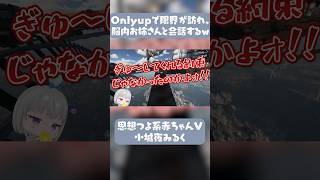 Only UpをプレイするVtuber小城夜みるく、気が狂いとうとう別人格との会話を始めてしまう【Only Up!/深層組切り抜き】