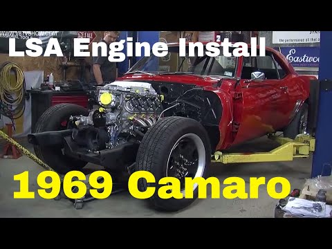 Supercharged LSA Engine Install 1969 Camaro "Lou\'s Change" Video V8TV