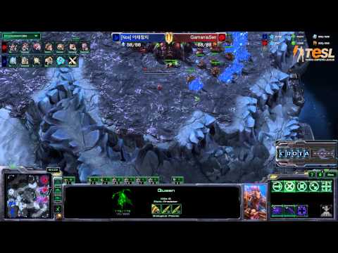 Azubu San (P) vs Gamania Sen (Z) - TESL - Season Two - Elimination Round - G2