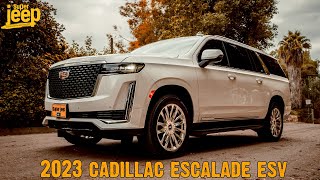 לראשונה בישראל בדגם ESV - קאדילק אסקלייד פרימיום לאקשרי -2023- cadillac escalade esv premium luxury