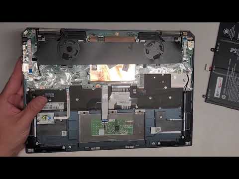 HP Spectre x360 Convertible 13-ap0053dx Disassembly m.2 Intel Optane Battery Replacement Repair