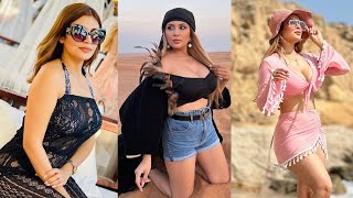 Busty No bra Arab Girl | Busty Arab Nobra Model | Busty Braless Muslim Girl #thickarab #arab