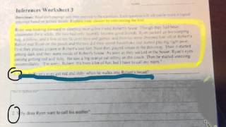 inference Worksheet 3