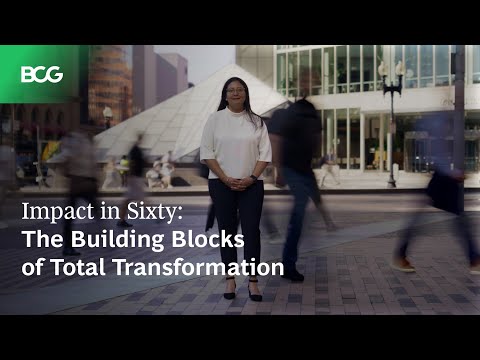 インパクト sixty：完全変革の構成要素 (Impact in Sixty: The Building Blocks of Total Transformation)