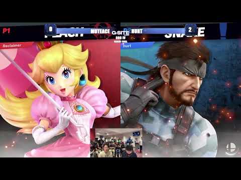 Gauntlet of Glory IV Grand Final - Hurt (Snake) Vs. MuteAce (Peach) Smash Ultimate - SSBU