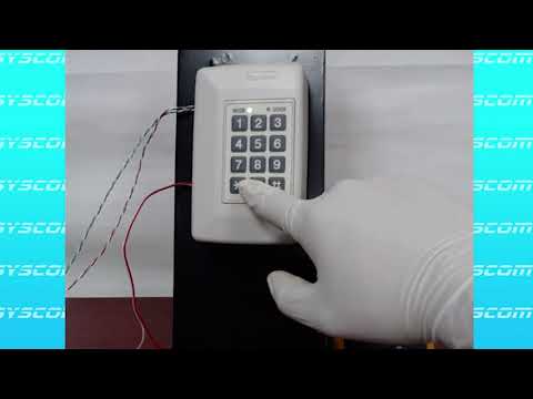 ROSSLARE - Cómo cambiar el tiempo de liberación de la puerta en AC-015