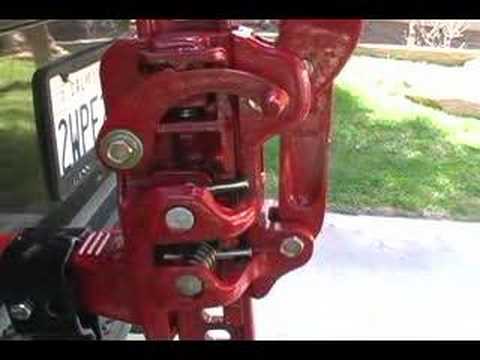 Hi-Lift jack Maintenance and Lubrication