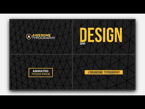 50 Minimal Titles | FCPX or Apple Motion - Apple Motion Templates