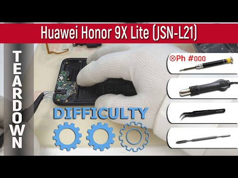 Huawei Honor 9X Lite JSN-L21 📱 Teardown Take apart Tutorial