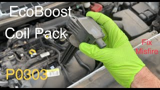 Ecoboost Coil pack replacement and misfire fix:Common ecoboost problem f150 mustang edge escape ford