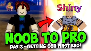 [DAY 3] UTD Noob To Pro: Getting our FIRST EVO! | F2P Series Ultimate Tower Defense