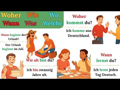 Anfänger Deutsch | Wichtige Sätze für echte Gespräche
